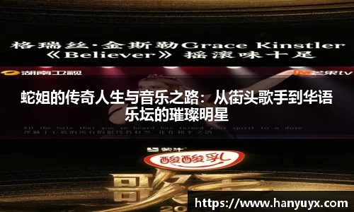 蛇姐的传奇人生与音乐之路：从街头歌手到华语乐坛的璀璨明星